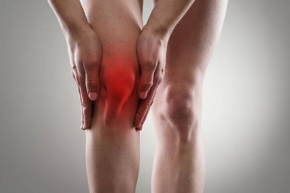 Πόνος στο γόνατο - ένδειξη για σπρέι Hondrox